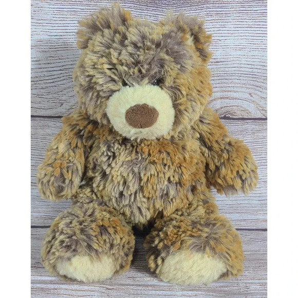 Mary Meyer Plush Teddy Bear Stuffed Animal Bean Bag Soft Floppy Brown 9" - Picture 1 of 4